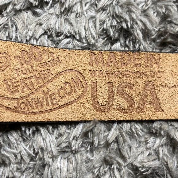 Jon Wye Womens Medium Width Space Buckle Belt multicolor Leather - Picture 6 of 8